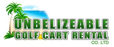 Unbelizeable Golf Cart Rental Logo